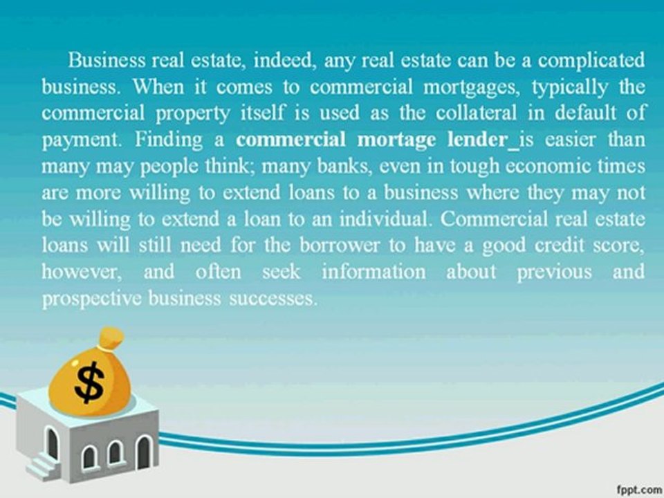 Preparing for Commercial Real Estate Loans from a Commercial Mortgage Lender