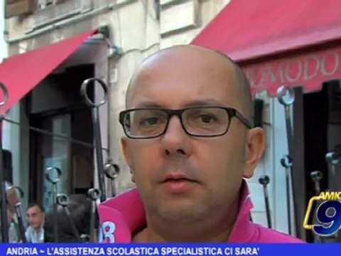 Andria | L'Assistenza scolastica specialistica ci sarà