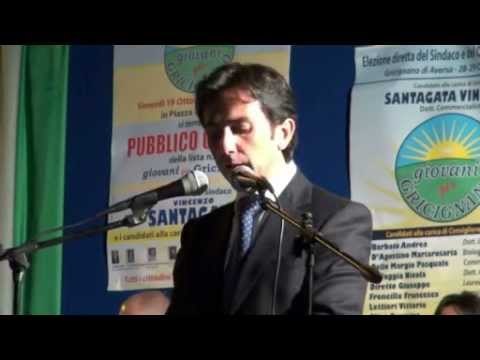 Gricignano (CE) - Comizio elettorale di Giovani per Gricignano (19.10.12)