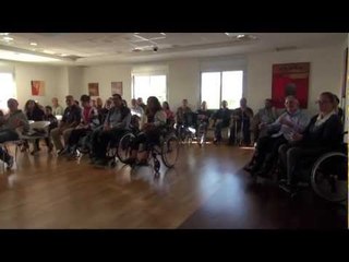 Gricignano (CE) - Corpora, corso di sci per disabili (18.10.12)