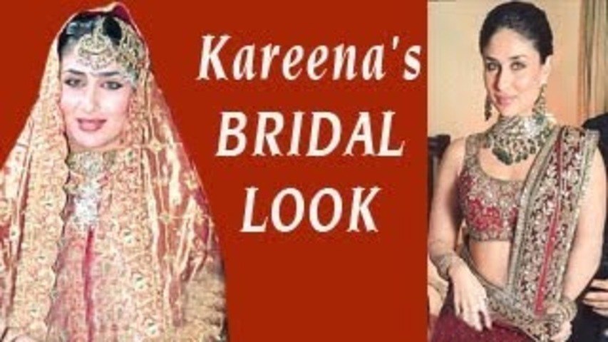 MUST WATCH !!! Kareena Kapoor & Saif Ali Khan's WEDDING RECEPTION LOOK