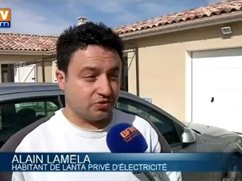 Tempête dans le sud-ouest : 20.000 foyers privés d'électricité