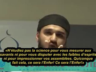 A quoi sert ta science_ En ta faveur ou défaveur_ - Ustadh Murtaza Khan