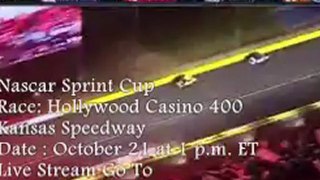 Watch Nascar Kansas Hollywood Casino 400 Race Live Online