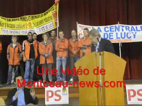 Les Lucy s'invitent au congrès du PS 71 : D. Mathus, maire de Montceau, répond aux syndicats