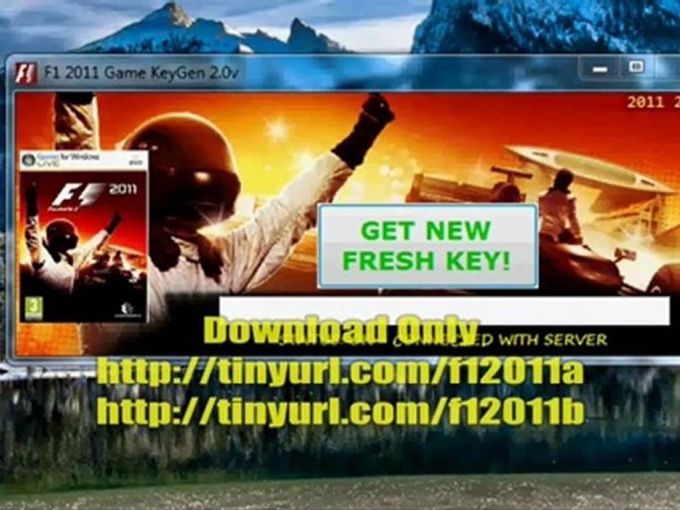 Free F1 2011 Formula 1 2011 Game KeyGen 2.0v Download