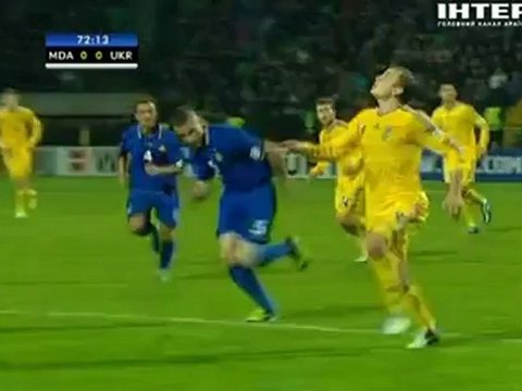 Группа H _ Молдавия - Украина - 13 Октября 2012 - Второй тайм