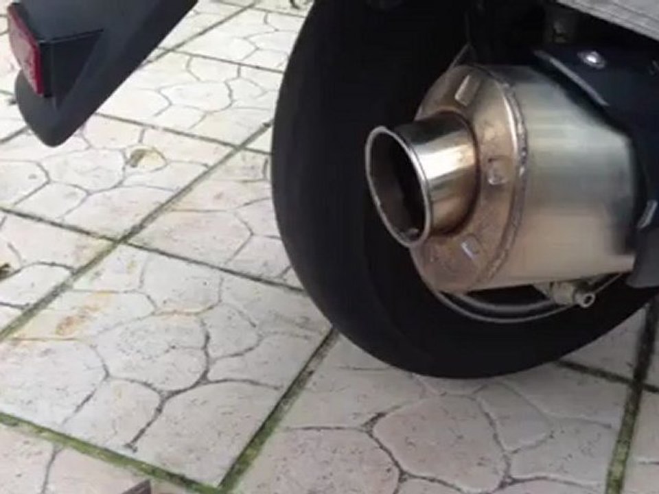 MIVV sans DBkiller Sym Gts 125cc 2008