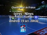 Istres Ouest Provence HB reçoit usam Nimes Gard - Handball ProD2