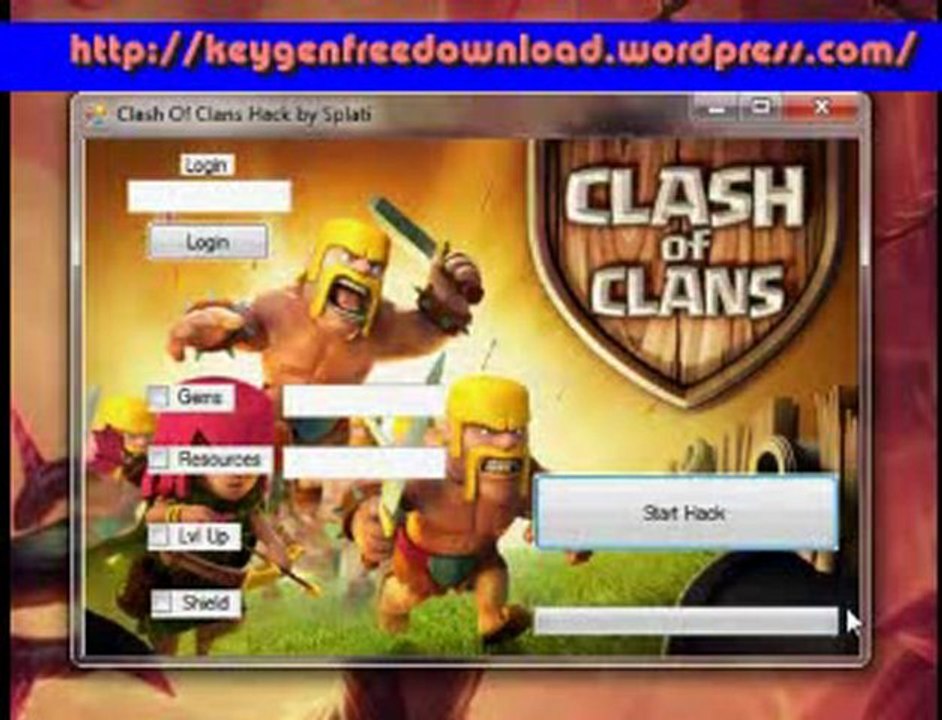 Clash of Clans - Hack Cheats for iPad and iPhone | FREE Download 2012