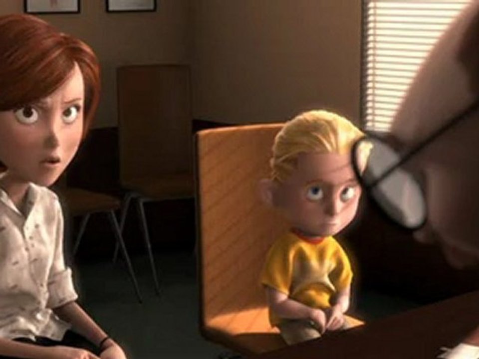The Incredibles - Principal's office scene
