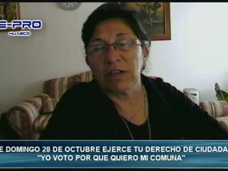 NOTA CON CONCEJALA DE HUASCO  ADRIANA CARDENAS