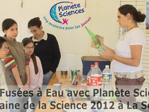 Des Fusées à Eau avec Planète Science - Semaine de la Science 2012 à La Seyne