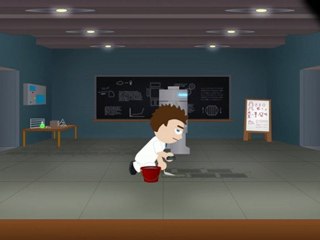 The Robot Intelligence - Teaching a robot how to walk (Cartoon) HD