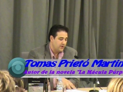 Presentación de la novela La Mácula Púrpura Barbera del Valles y Sant Cugat del Valles 1 y 2 octubre 2010