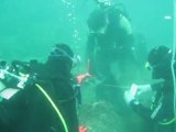 Mission d'archéologie sous-marine à Rauba-Capeù (Nice France).