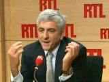Hervé Morin, président du Nouveau Centre, était l'invité politique de RTL dimanche matin