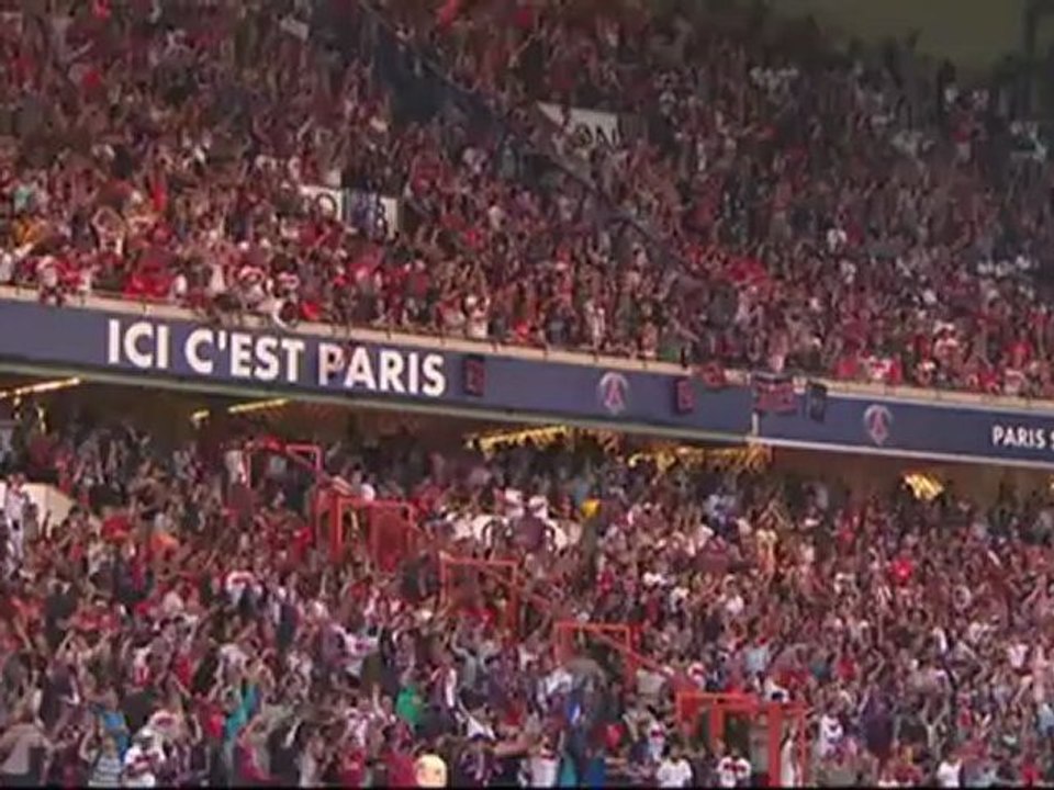 PSG Lorient 2-2 video buts resume HD 13-08-2012