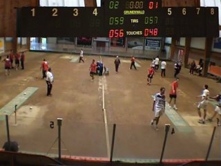 Tir rapide en double, J3 CS EH Cro Lyon contre Montélimar, Saison 2012-2013