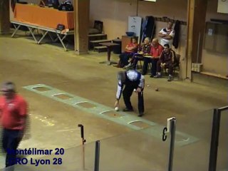 Tir de précision double, J3 C5 EH, Cro Lyon contre Monlélimar, saison 2012-2013