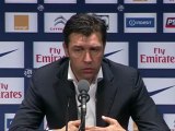 Conférence de presse Paris Saint-Germain - Stade de Reims : Carlo ANCELOTTI (PSG) - Hubert FOURNIER (SdR) - saison 2012/2013