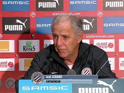 Conférence de presse Stade Rennais FC - Montpellier Hérault SC : Frédéric ANTONETTI (SRFC) - René GIRARD (MHSC) - saison 2012/2013