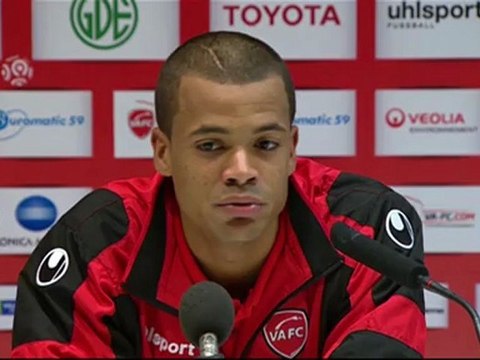 Conférence de presse Valenciennes FC - FC Lorient : Daniel SANCHEZ (VAFC) - Christian GOURCUFF (FCL) - saison 2012/2013