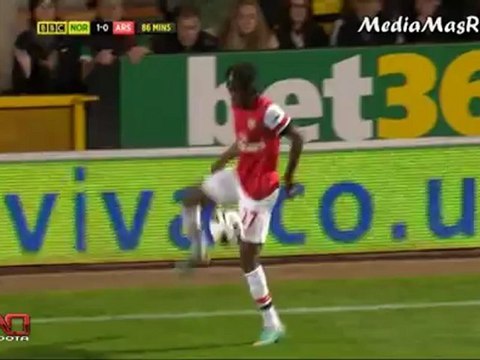 ملخص مباراة نوريتش سيتي 1-0 أرسنال - الاسبوع الـ 8 الدوري الانجليزي