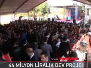 44 milyon liralık dev proje!