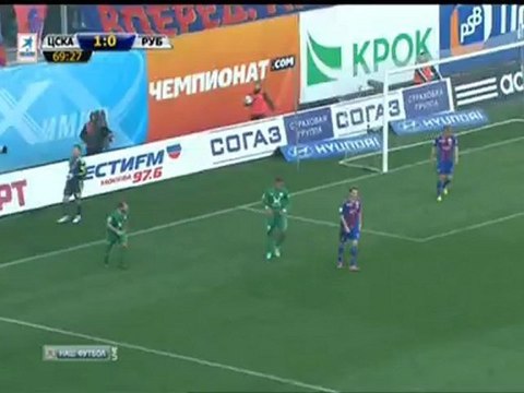 ЦСКА - Рубин 12 тур 2012, 2 тайм