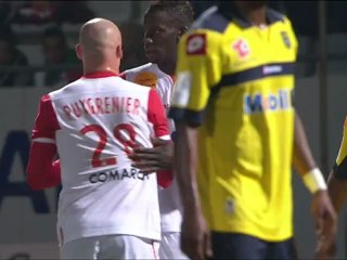 But Sébastien PUYGRENIER (14ème) - AS Nancy Lorraine - FC Sochaux-Montbéliard (1-1) - saison 2012/2013