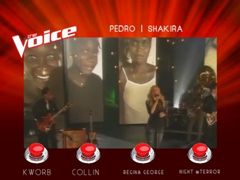 The Voice Of ATRL - Blind Auditions - Shakira