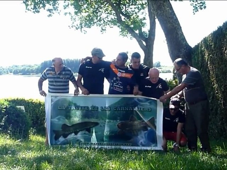 La truite et les carnassiers sortie officielle Aveyron 2012