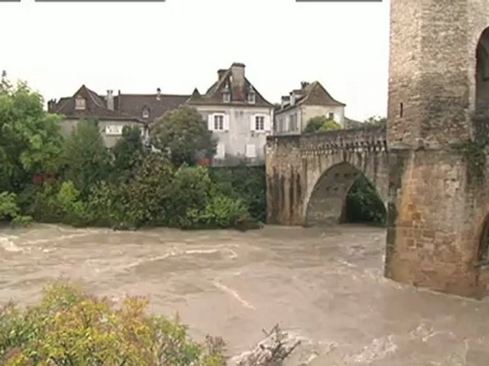 Orthez - Petite furie du Gave de Pau - Octobre 2012