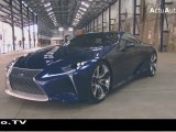 La Lexus LF-CC voit la vie en bleu