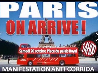 CRAC Europe à la manifestation du 20 octobre 2012 à Paris