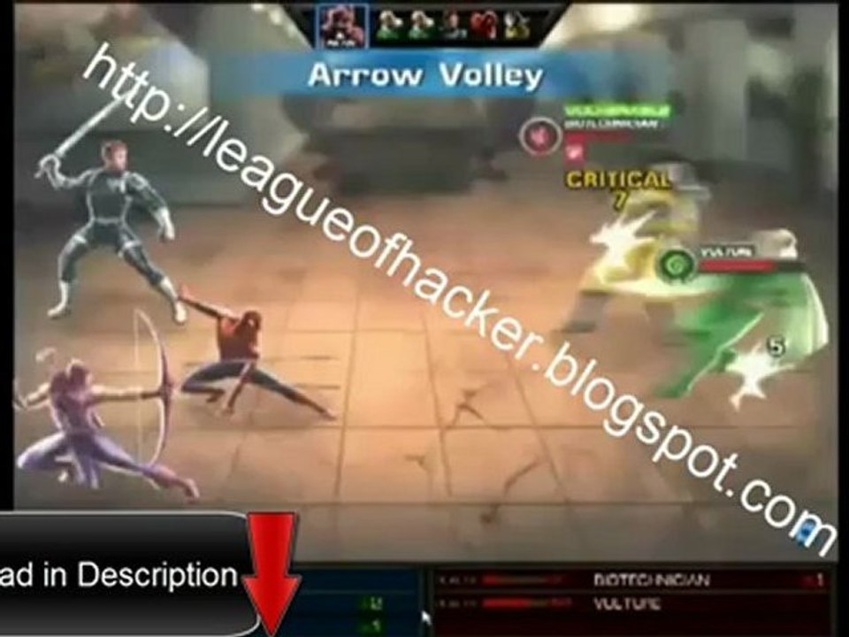 Marvel Avengers Alliance Facebook Hack Tool 2012