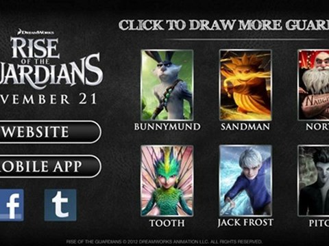 Rise of the Guardians - Drawing Tutorial - Jack Frost [VO|HD720p]