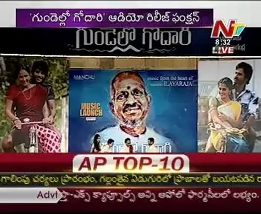 Paruchuri GopalKrishna Launch Second Song   Gundello Godari Audio Release Function   07