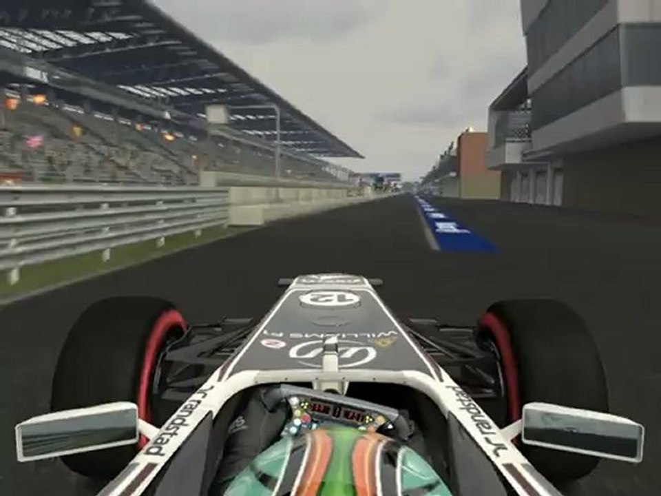 F1 2011 - GP de Corée - Mon premier passage aux stands