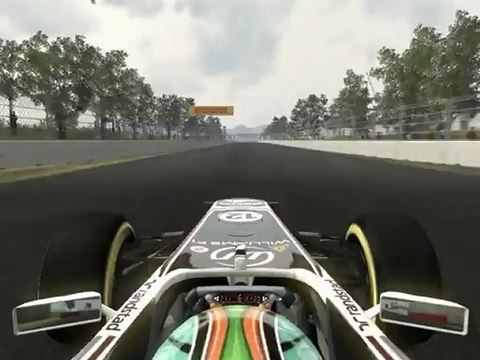 F1 2011 - GP de Corée - Kier vs Vettel (1) en onboard