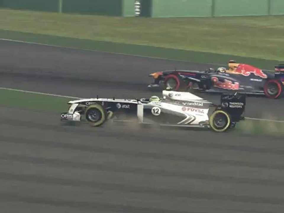 F1 2011 - GP de Corée - Kier vs Vettel (3)