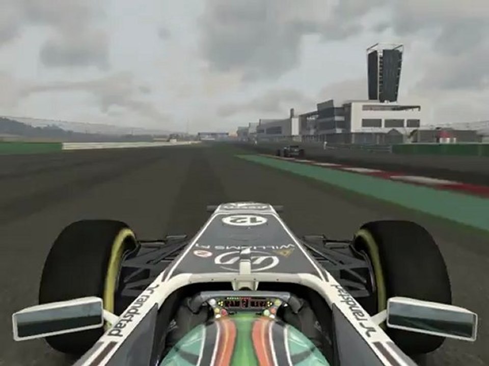 F1 2011 - GP de Corée - Kier vs Vettel (3) en onboard
