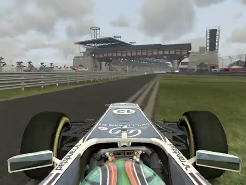 F1 2011 - GP de Corée - Mon deuxième passage aux stands