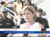 Adriana D`Elia ofreció balance sobre lluvias en Miranda