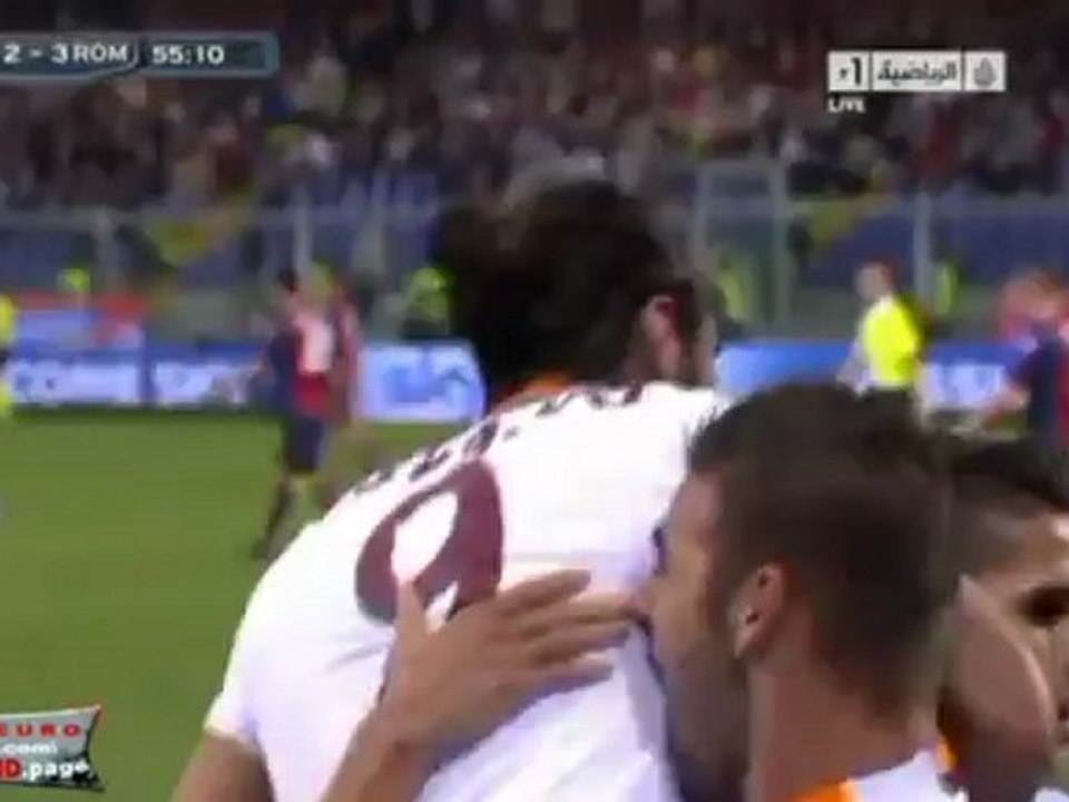Genoa VS AS Roma (2-3) Pablo Osvaldo