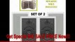 BEST PRICE Yamaha Custom Easy-to-install In-Wall Flush Mount 3-Way 150 watts Natural Sound Speaker Set (Pair of 2) with a 1 Swivel Titanium Dome Tweeter, 1-5/8 Swivel Aluminum Dome Midrange Driver & 6.5 Kevlar Cone Woofer + 50 feet of Oxygen-Free Copper S