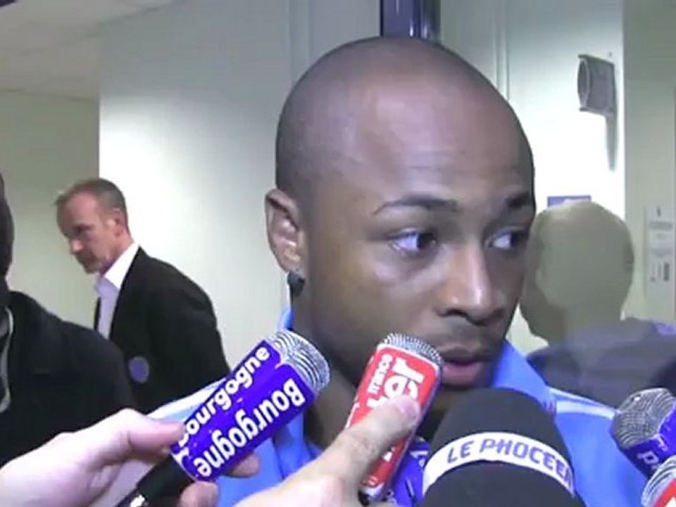 La réaction d'André Ayew après Troyes-OM