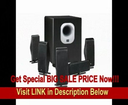JBL 5.1-Channel Surround Cinema Speaker System with 10-Inch Subwoofer SCS500.5 FOR SALE