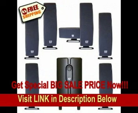 7.1 SLS Audio Surround Sound Speaker and Subwoofer Set FOR SALE